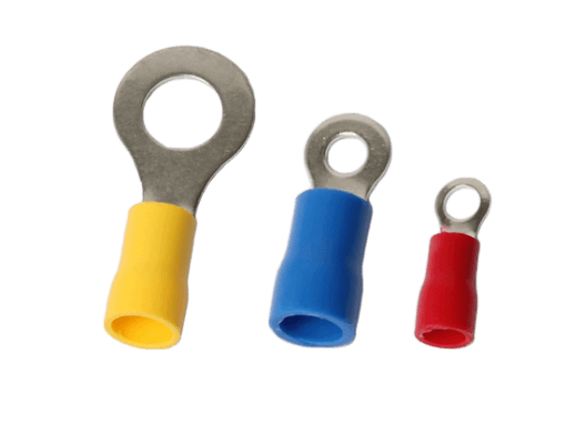 insulated ring-type cable lugs