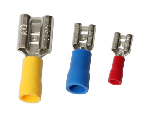 insulated slip-on sleeve connectors